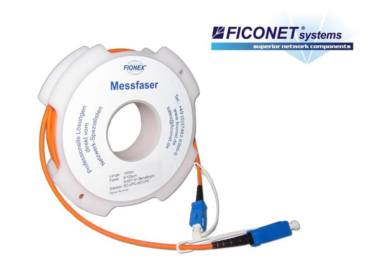 FIONEX Vorlauf-/Nachlauffaser auf kompakter Spule