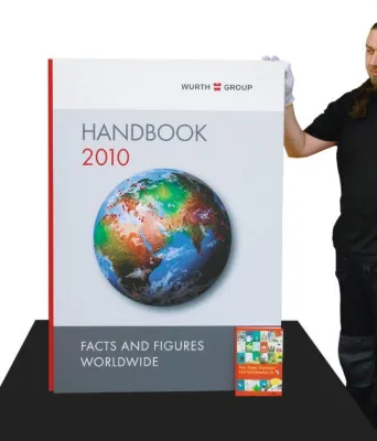 Bild: Beltz Druckpartner produziert größtes Buch in der Unternehmensgeschichte