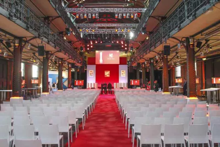 Bild: Verleihung des „Sport Bild Award 2012“ mit Party Rent Hamburg