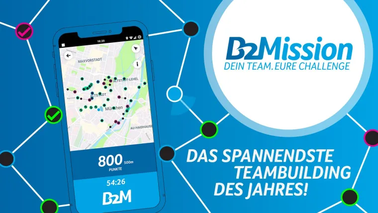 Bild: B2Mission – Teambuilding trifft auf sportliche Herausforderung