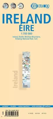 Neuauflagen laminierter Straßenkarten aus dem Borch Verlag Bild: Neuauflagen laminierter Straßenkarten aus dem Borch Verlag