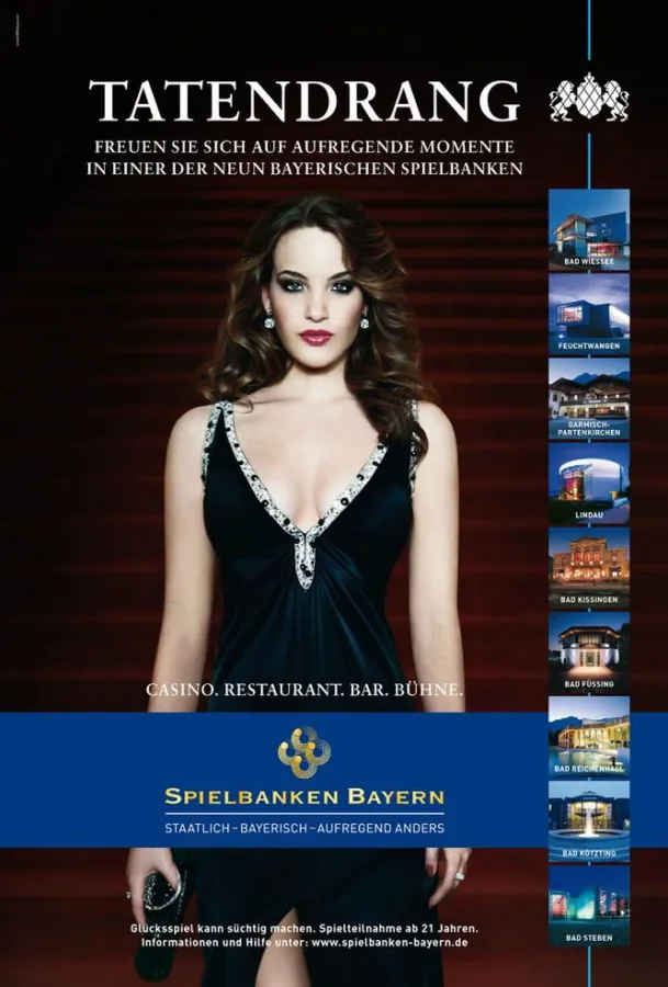 Die neue Kampagne der Bayerischen Spielbanken - entwickelt von 360plus Design