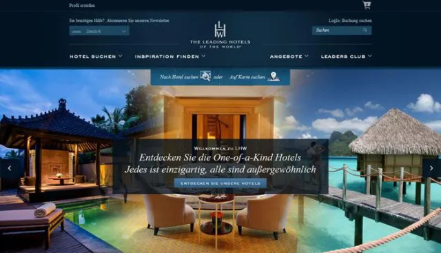 Bild: The Leading Hotels of the World mit neuer Website für Reisende2.0