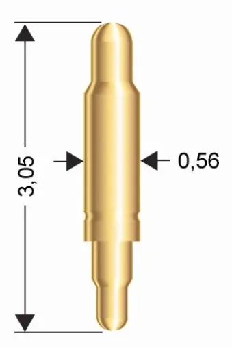 Bild: Miniatur Board to Board Steckverbinder mit 3,05 mm Länge