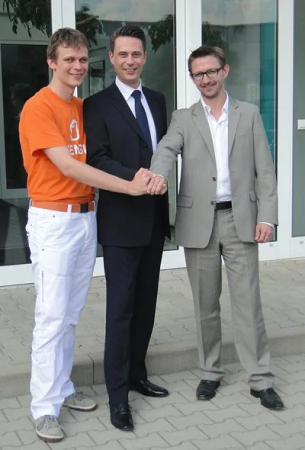 Michael Woitag (Datengut), Falco Dreschau (IBM), Steffen David (IPB)