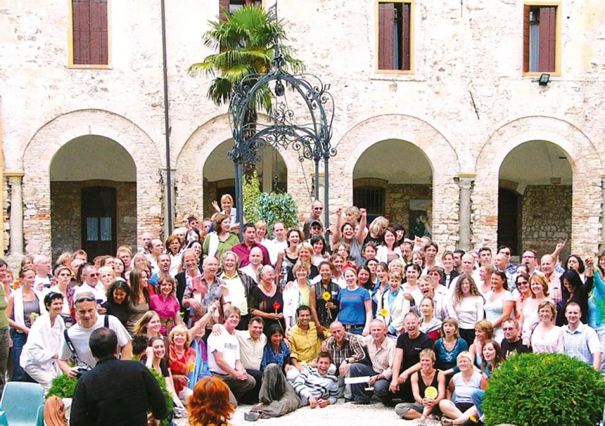 Kongressteilnehmer in Italien