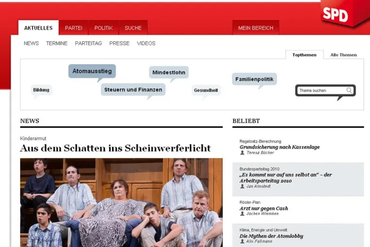 Bild: SPD glänzt in HTML von 3pc