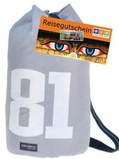 Ein Seesack geht auf Reisen Bild: Ein Seesack geht auf Reisen