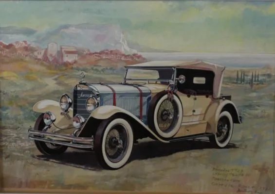 Bild: Stilechte Oldtimer im Wäscherschloss