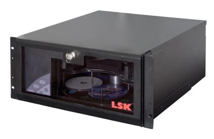 Bild: Systems 2006 - Alpha Rack Mount 5U -  Disc Publisher Einschub für 19“ Computer Rack oder Kioskmodul