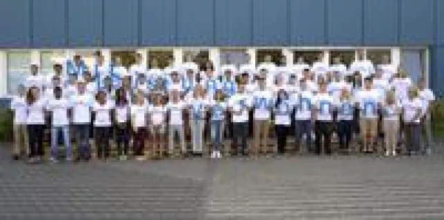 Bild: Ausbildungsbeginn 2015 – 61 neue Auszubildende in der ZUFALL logistics group