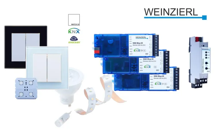 Bild: Es werde smartes Licht : Weinzierl stellt neue Lösungen für Dimmen und Beleuchtung vor