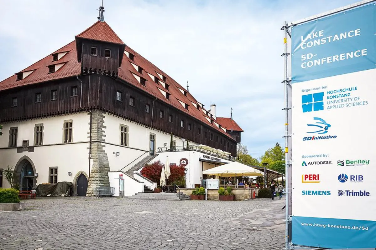 Die 5D Conference zur IT-basierten Projektabwicklung findet wieder im Konstanzer Konzil statt.