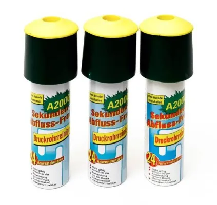 Bild: Garantiert umweltfreundlich - der Druckrohrreiniger A-2000