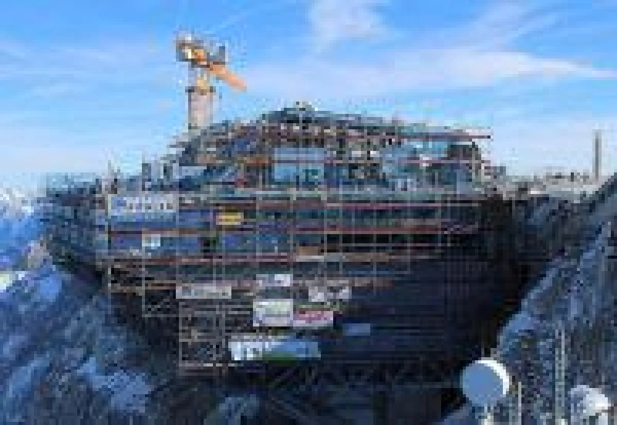 Brucker Unternehmen beteiligt auf Deutschlands höchster Baustelle