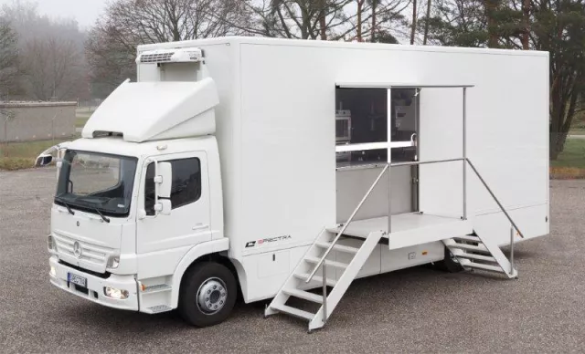 Bild: Spectra präsentiert Mobile Gastro Küche für Spitzenköche als Caterer
