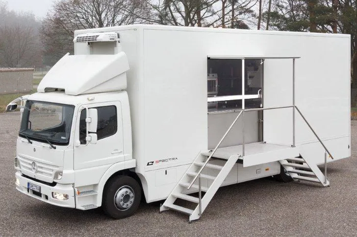 Bild: Spectra präsentiert Mobile Gastro Küche für Spitzenköche als Caterer