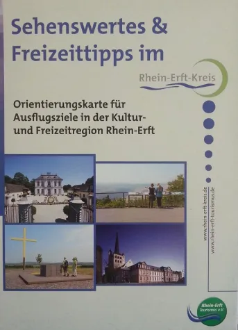 Bild: Rhein-Erft Tourismus e.V. aktualisiert beliebte Freizeitkarte „Sehenswertes & Freizeittipps an Rhein und Erft“