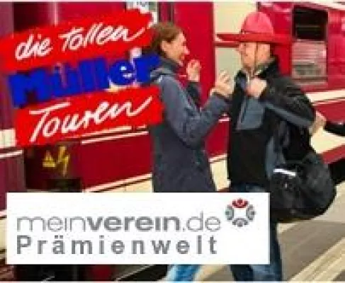 Bild: meinverein.de-Prämien für Vereinsreisende: Der neue Müller-Touren-Katalog 2011 ist da und schlägt ein