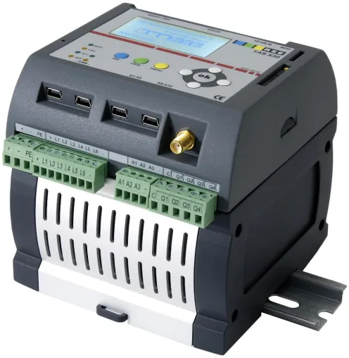 Bild: Fernwirktechnik mit SPS und Messdatenerfassung im Kompaktformat