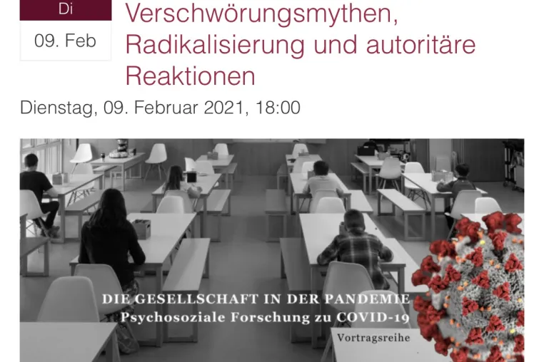 Bild: Die Gesellschaft in der Pandemie I Öffentliche Online Vortragsreihe der SFU Berlin