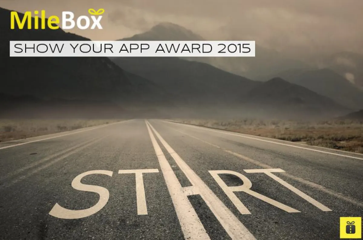 MileBox nimmt am SHOW YOUR APP AWARD 2015 teil.
