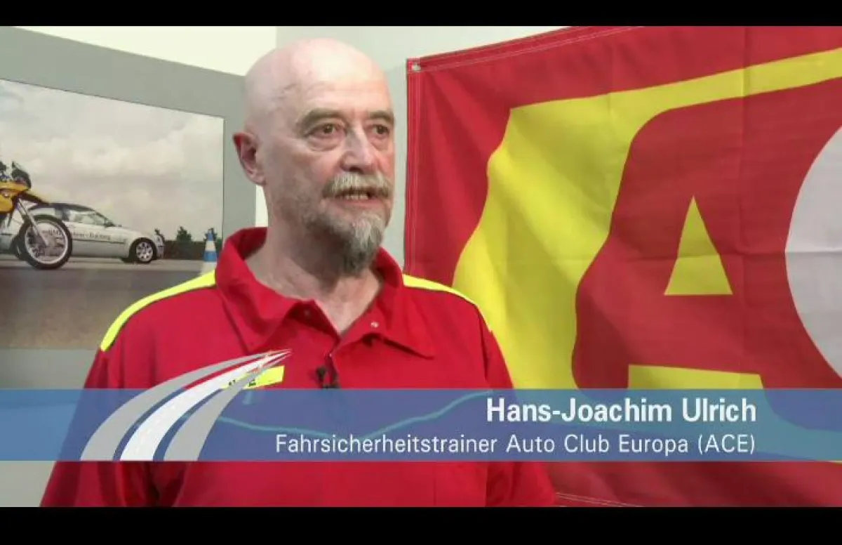 ACE-Fahrsicherheitstrainer Hans-Joachim Ulrich