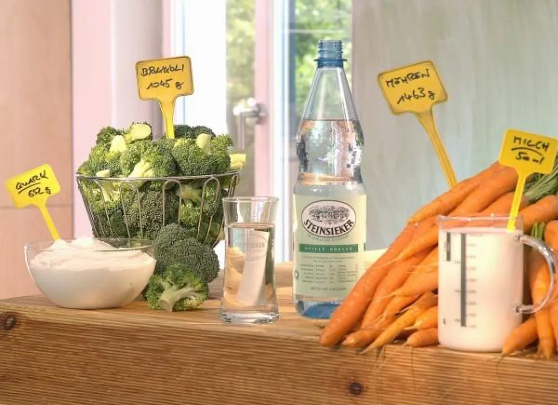 Calciumreich trinken mit Steinsieker
