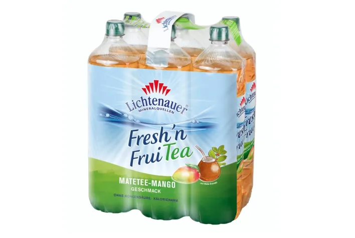 Lichtenauer „Fresh’n FruiTEA“ jetzt neu mit Matetee-Mango Bild: Lichtenauer „Fresh’n FruiTEA“ jetzt neu mit Matetee-Mango