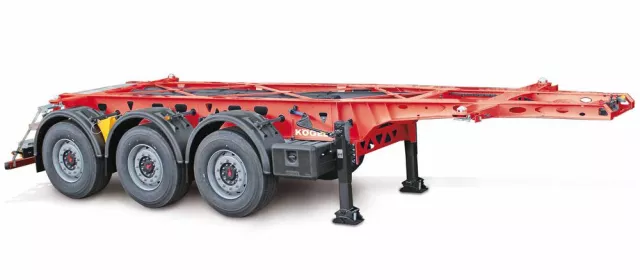 Bild: Kögel präsentiert neues Chassis für Tankcontainer – Port 20 Tankplex