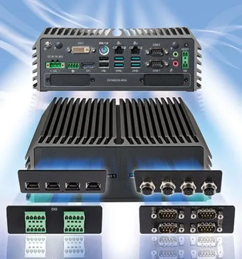 Bild: Robuster, Embedded PC mit 8. Gen. CPU ist erweiterbar !