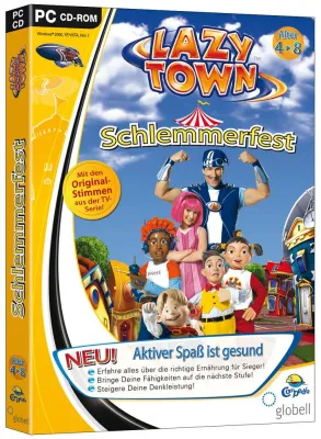Bild: Globell kündigt Kids-Game LazyTown Schlemmerfest für 4-8 Jährige an