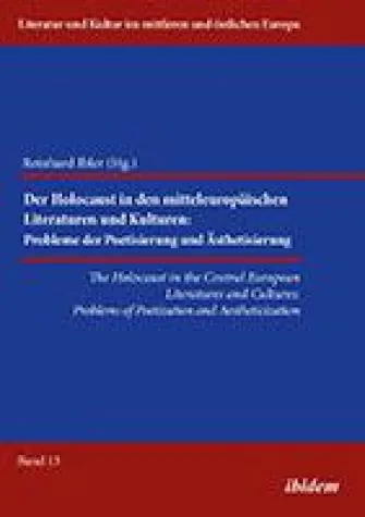 Bild: Neuerscheinung: "The Holocaust in the Central European Literatures and Cultures"