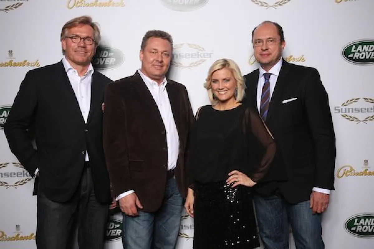 Die Gastgeber der Abendveranstaltung „Best of Britain“ am 24.1.13: Torsten Sieckmann (Vorstand Sale