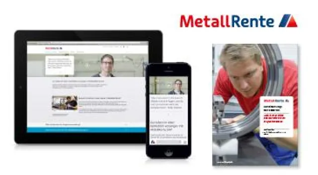 Bild: MetallRente: Größtes deutsches Versorgungswerk modernisiert sein Corporate Design
