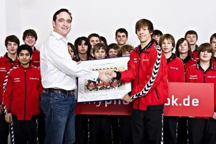 Bild: myphotobook motiviert Jugend beim Sport