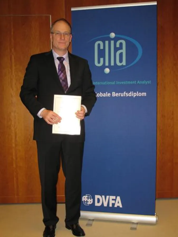 Zertifizierter Anlage-Berater: Dipl.Oec. Ullrich Paczkowski aus Barsinghausen bei Hannover