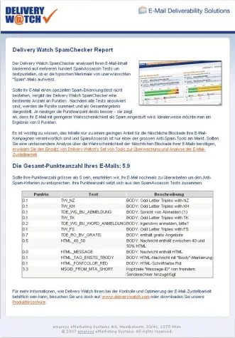 Bild: Kostenloser Selbsttest: Werden E-Mails von Spamfiltern blockiert?