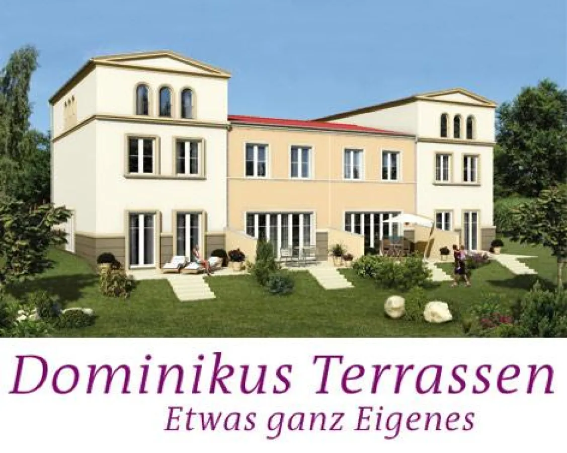 Ansicht Bauvorhaben Dominikus Terrassen