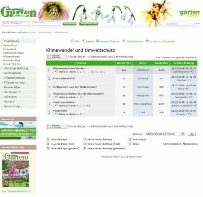 Bild: MEIN SCHÖNER GARTEN - Klimawandel auch im Garten bemerkbar