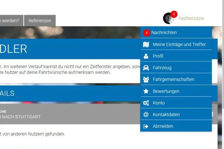 Bild: Mitfahrzentrale MiFaZ präsentiert neues Kommunikationssystem und optimierte Korridorsuche