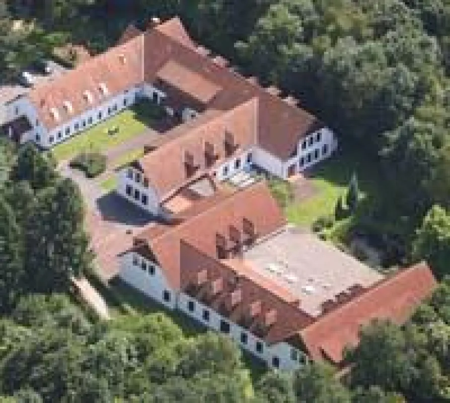 Der malerische AMA/IBS Campus in Lippstadt, Nordrhein-Westfalen