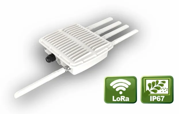 Bild: Outdoor LoRaWAN Gateway für das Internet der Dinge