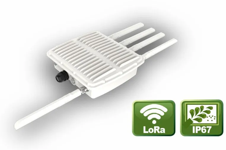 Bild: Outdoor LoRaWAN Gateway für das Internet der Dinge