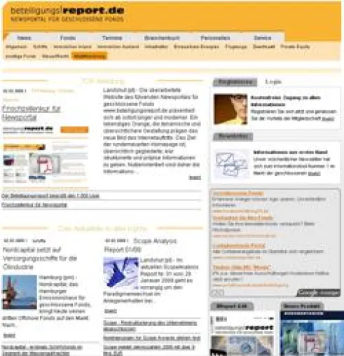 Führendes Newsportal für geschlossene Fonds mit vielen neuen Funktionen Bild: Führendes Newsportal für geschlossene Fonds mit vielen neuen Funktionen