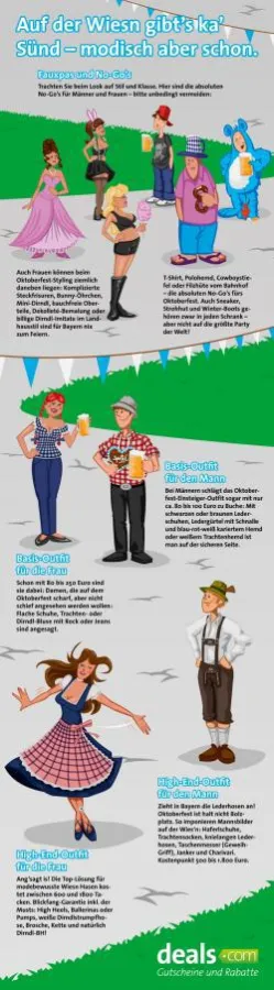 Gut gestylt auf die Wiesn