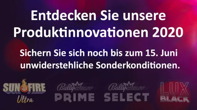 Bild: Die neuen Produktinnovationen 2020 – BALLY WULFF präsentiert neue Spielepakete, Produkthighlights und Features