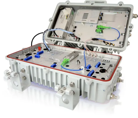 10 Gbit/s Datendurchsatz mit DOCSIS 3.1 Distributed CCAP Nodes Bild: 10 Gbit/s Datendurchsatz mit DOCSIS 3.1 Distributed CCAP Nodes