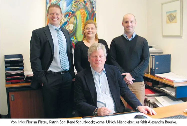 Bild: AXA Osnabrück Generalvertretung Niendieker mit doppeltem Jubiläum
