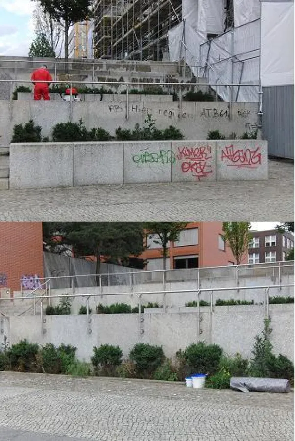 vorher - nachher - Immobilien- und Wohnungsverwaltungs GmbH Berlin